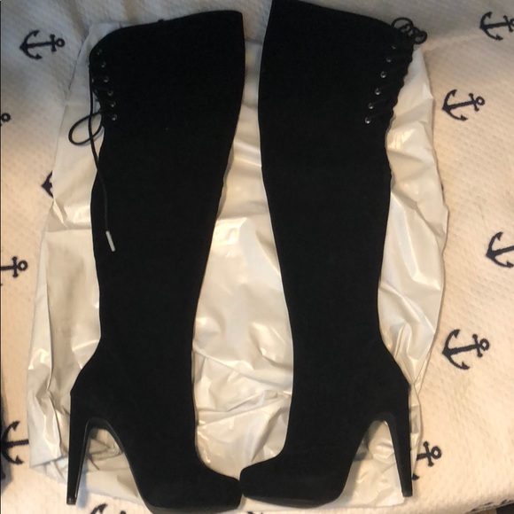 Brand new thigh high boots - Picture 1 of 5